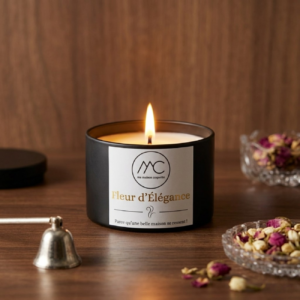 Bougie Fleur d'élégance